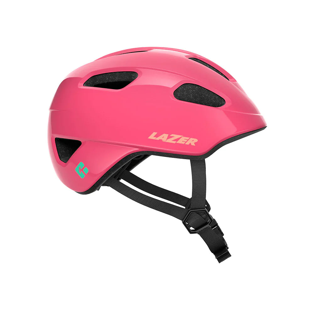 Lazer Nutz KinetiCore Kids' Helmet - Fuchsia