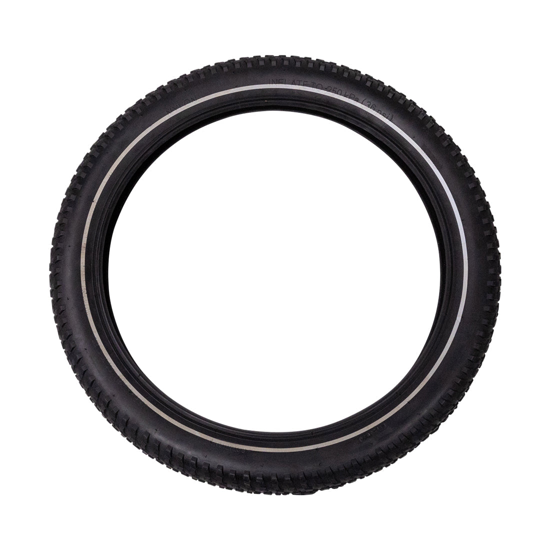 Tire (1) - 20'' x 2.6'' with Reflective strip