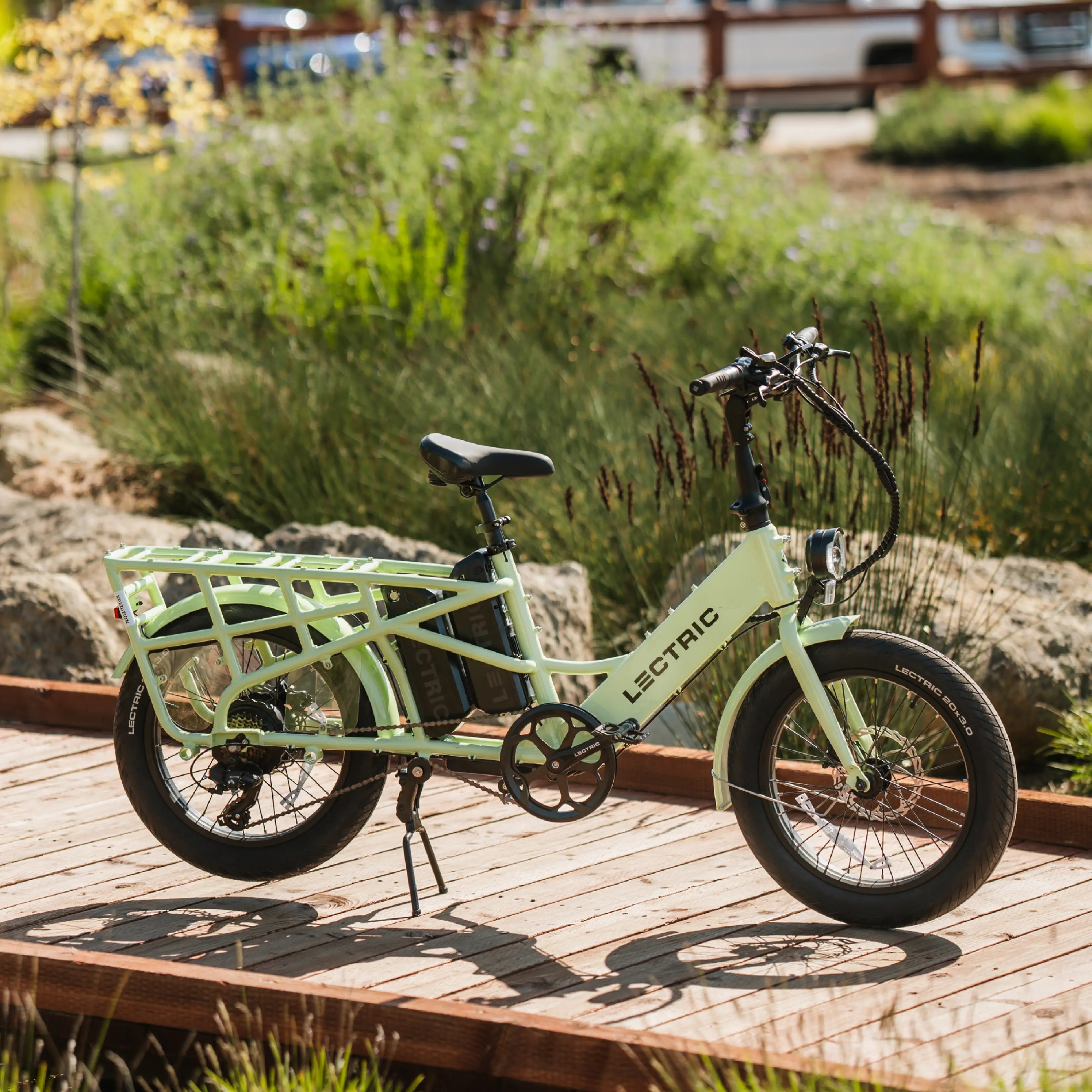 XPedition Dual-Battery Limited-Edition Honeydew eBike